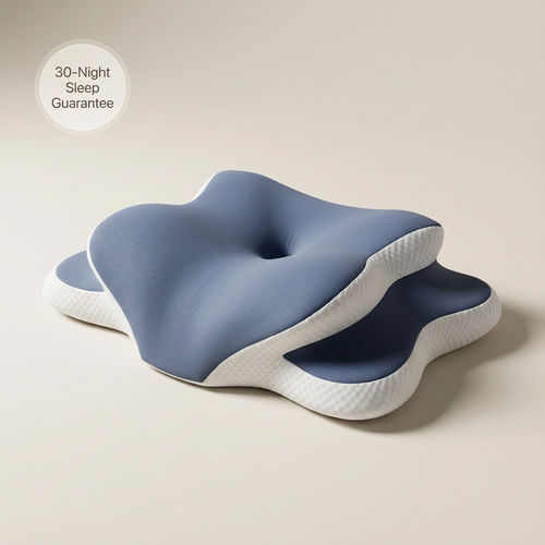 LunaNest™ Ultra Premium Ergonomic Contoured Memory Foam Pillow